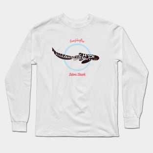 Zebra Shark Long Sleeve T-Shirt